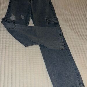 Classic Blue Straight Leg Women's Jeans